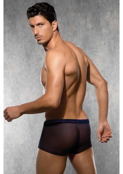 1586 ERKEK TRANSPARAN LACİVERT BOXER fiyatları