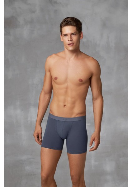 Beyaz Erkek 3 Lü Boxer 1742
