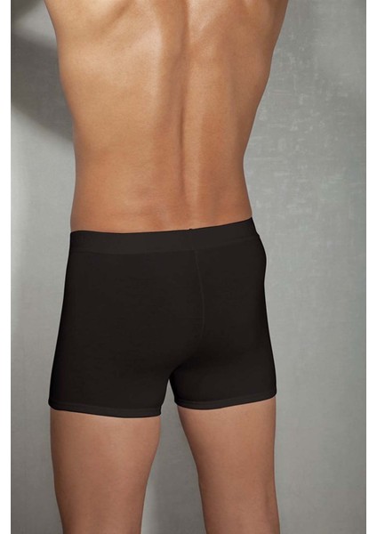 1755 ERKEK MODAL SİYAH BOXER