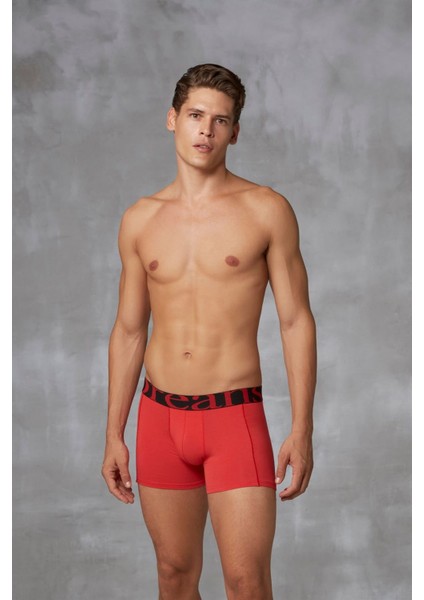 1777 ERKEK MODAL KIRMIZI BOXER