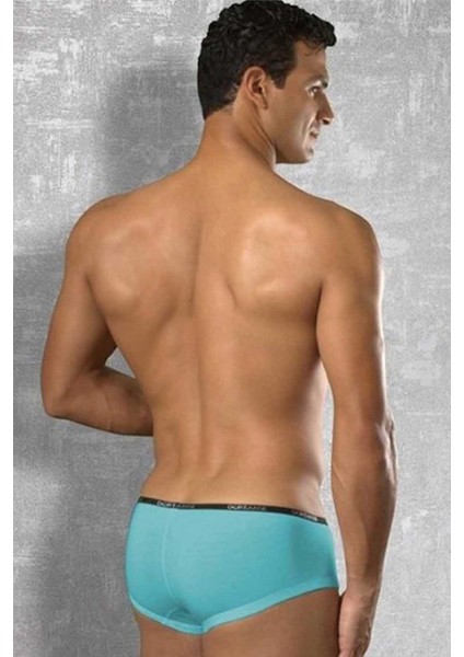 1781 ERKEK MODAL MİNİ PAÇA İNCE BEL BANTLI TURKUAZ BOXER fırsatları