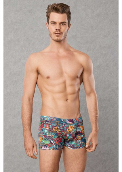 Patchwork Erkek Boxer 1807