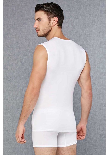 Beyaz Erkek T-Shirt 2235