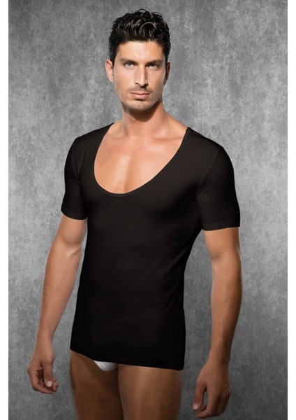 Siyah Erkek T-Shirt 2520