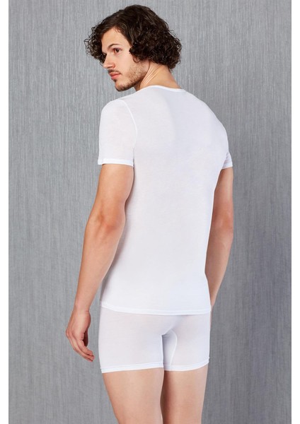 Beyaz Erkek T-Shirt 2525 fiyatları