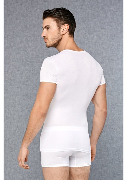 Beyaz Erkek T-Shirt 2545 fiyatları