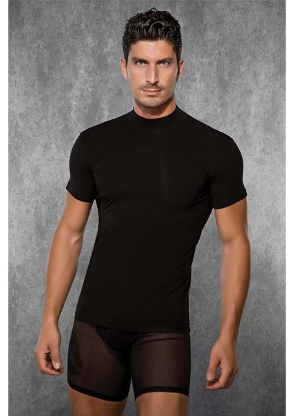 Siyah Erkek T-Shirt 2730