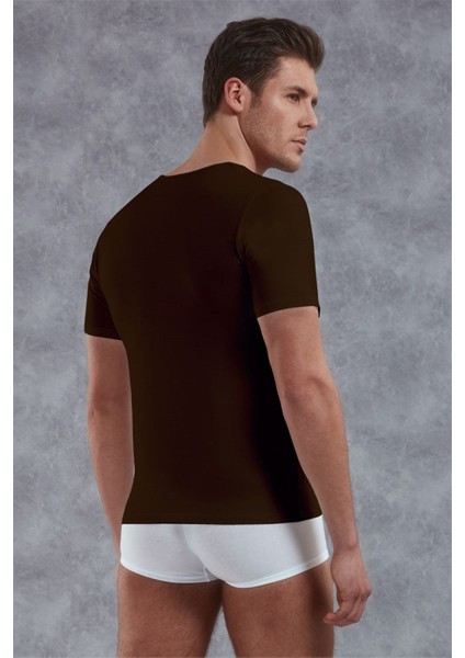 Kahverengi Erkek T-Shirt 2820 fiyatları