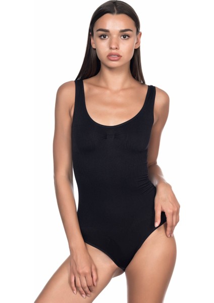1924 Kalın Askılı Çıtçıtlı Body