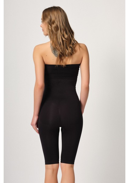 2044 Kadın Uzun Paça Seamless Double Boxer Korse