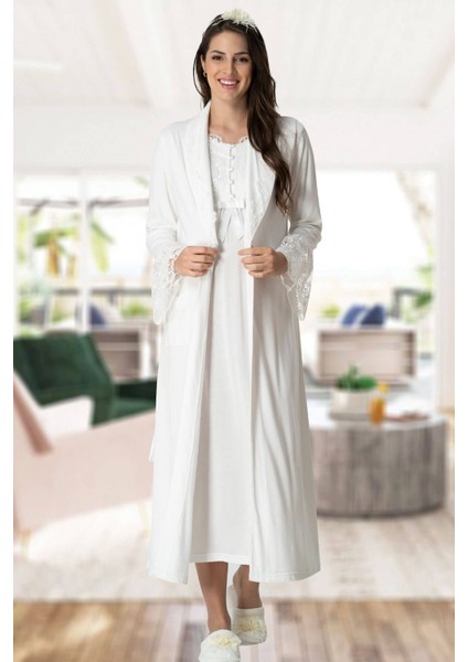 Sabahlıklı Lohusa Gecelik Takım