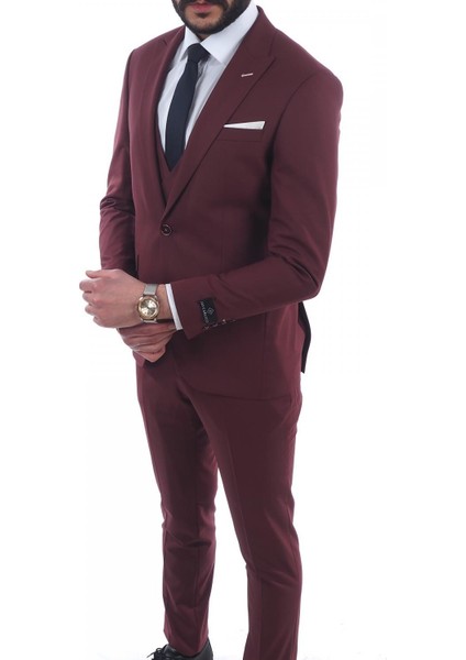 Slimfit Yelekli Drop 6 Takım