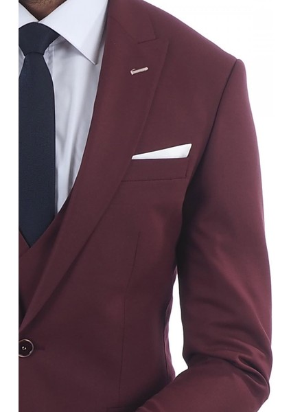 Slimfit Yelekli Drop 6 Takım