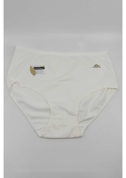 Kadın Beyaz 3'lü Paket Likralı Modal Klasik Külot 1851 fiyatları