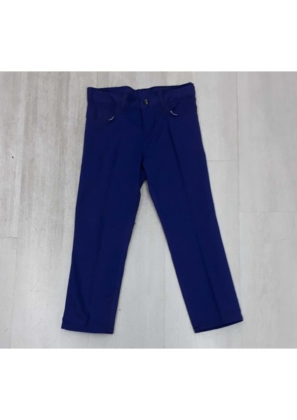 School Keten Pantolon 5/8 Yaş - Başak Çocuk Giyim - Sarı - 5-6 Yaş