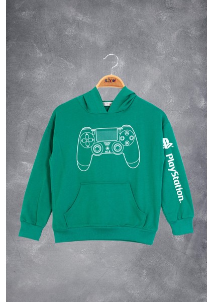 Erkek Çocuk Konsol Baskılı Sweatshirt