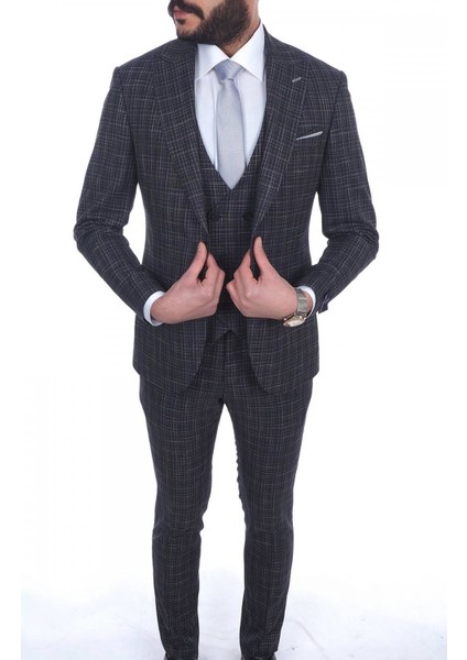 Slimfit Yelekli Drop 6 Takım
