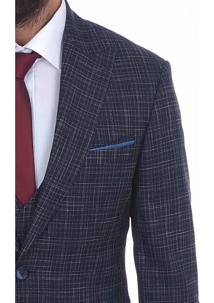 Slimfit Yelekli Drop 6 Takım