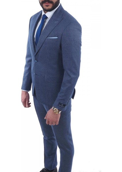 Slimfit Yelekli Drop 6 Takım