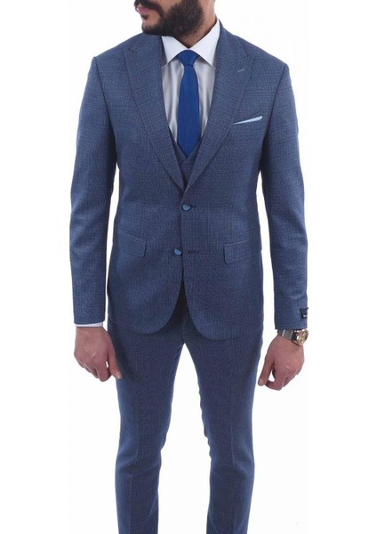 Slimfit Yelekli Drop 6 Takım