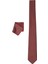 ALTINYILDIZ CLASSICS Erkek Bordo Nano Kravat-Mendil Set 1