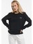Kadın Bisiklet Yaka Sweatshirt 4