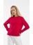 Kadın Bisiklet Yaka Sweatshirt 1