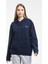 Baskılı KapüşonluKanguru Cepli Sweatshirt 2