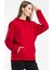 Baskılı KapüşonluKanguru Cepli Sweatshirt 3