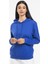Kadın Kalın Kapüşonlu Kanguru Cepli Sweatshirt 3
