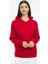 Kadın Kalın Kapüşonlu Kanguru Cepli Sweatshirt 1