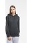 Kadın Kalın Kapüşonlu Kanguru Cepli Sweatshirt 1