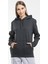 Kadın Kalın Kapüşonlu Kanguru Cepli Sweatshirt 3