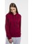 Kadın Kalın Kapüşonlu Kanguru Cepli Sweatshirt 3