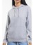 Kadın Kalın Kapüşonlu Kanguru Cepli Sweatshirt 4