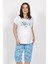 Büyük Beden Örme Kısa Kol Kaprili Pijama Takım 2