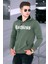 Haki Baskılı Erkek Sweatshirt 4747 1