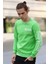 Baskılı Neon Yeşil Sweatshirt 4161 2