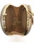 Bronz Renk Kumaş Taşlı Işlemeli Kadın Abiye Portföy Clutch Çanta 3