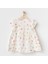 Organik Pamuk Kız Bebek Ekru Elbise Dress Starfısh And Frıends 1
