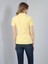 Colins Slim Fit Kadın Sarı Kısa Kol Tişört 2