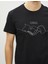 Erkek Pamuklu Bisiklet Yaka Kısa Kollu Baskılı T-Shirt 5