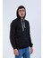 Siyah Kapüşonlu Sweatshirt 2