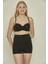 C12022 Toparlayıcı Double Boxer Korse Siyah 1