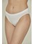 C13001 Dikişsiz Slip Külot Beyaz 1