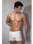 1761 ERKEK MODAL YANLARI FİLELİ BEYAZ BOXER 1