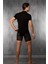 Siyah Erkek T-Shirt 2730 2