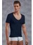 Lacivert Erkek T-Shirt 2820 1
