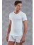 Beyaz Erkek T-Shirt 2855 1