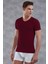 Bordo Erkek T-Shirt 2855 1